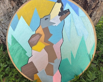 Handtrommel (Wolf)