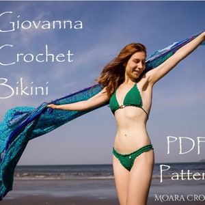 Crochet Pattern with HIDDEN ELASTIC | Crochet Bikini | Bikini Crochet | Crochet Pattern | Crochet | Bikini Pattern | Crochet Swimsuit