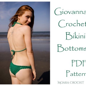 Crochet Bikini PDF with HIDDEN ELASTIC | Bikini Bottoms pdf | Crochet Bikini | Bikini Pattern | Crochet | Crochet Pattern | Brazilian Bikini