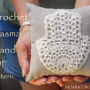 Crochet Motif | Crochet Hamsa | Crochet Pattern | Hand of fatima | Crochet Boho Pattern | Crochet | Boho Chic | Crochet Patterns | Hasma