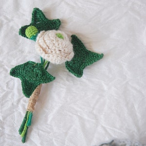Crochet Ranunculus Flower - Easy Crochet Rose - Step by Step Crochet ...