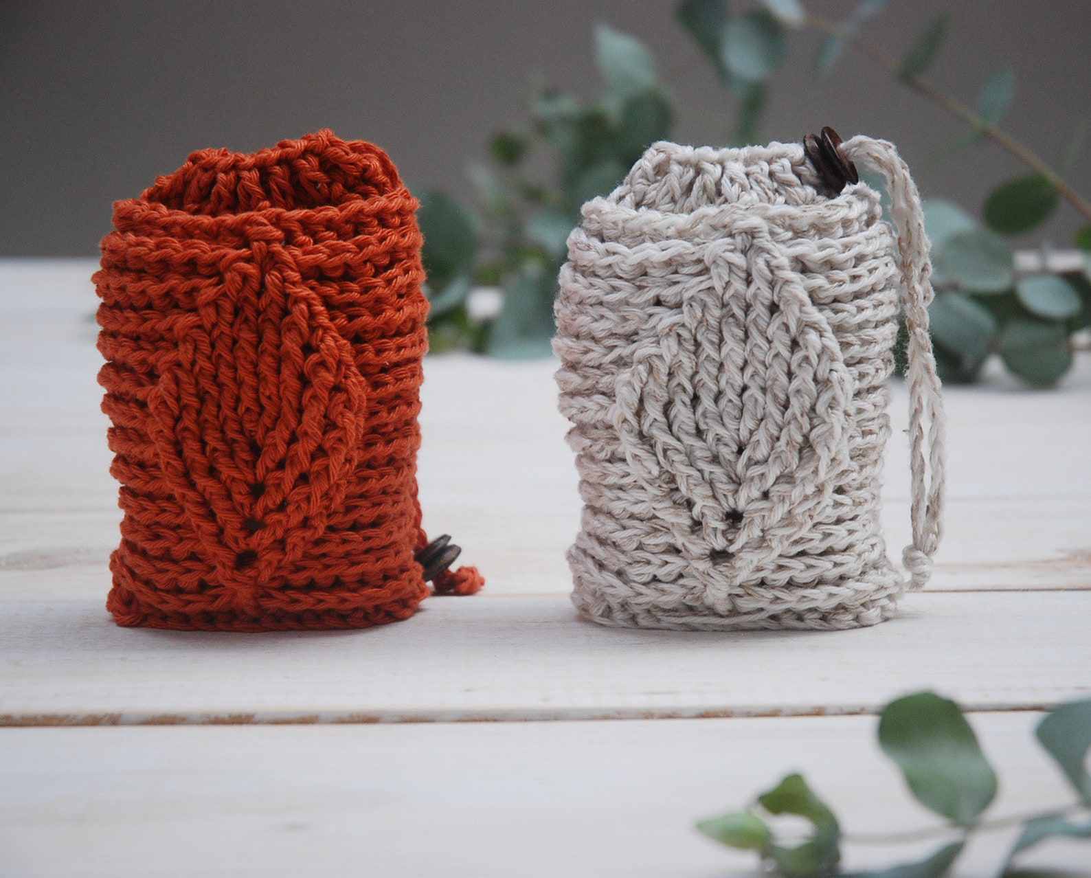 Crochet Soap Holder Soap Saver Crochet Soap Bag Cotton Etsy