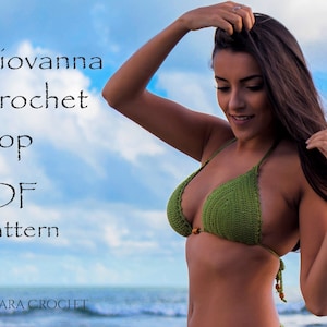Bikini Top Pattern | Crochet Bikini | Bikini Pattern | Crochet Bikini PDF | Bikini | Crochet Bikini Top | Crochet Pattern | Crochet Swimwear