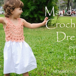 Mandala Crochet Pattern | Crochet Dress | Crochet Dress PDF | Dress Pattern | Crochet PDF | Crochet Baby Dress | Crochet | Princess Dress
