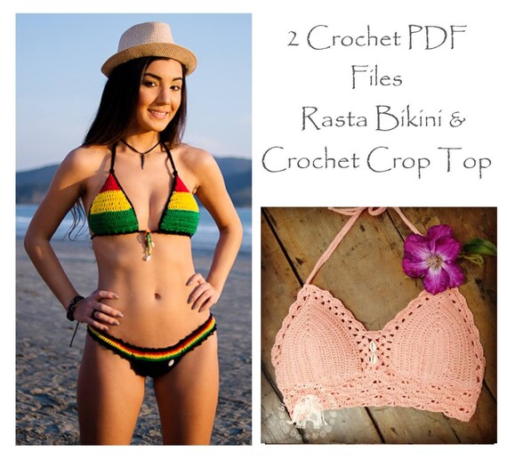 rasta bikini top