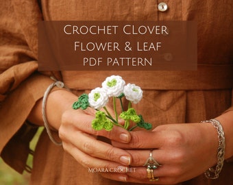 Crochet Dahlia Flower Pattern - Step by step Crochet PDF Pattern