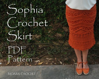 Crochet Pattern | Modern Crochet | Crochet Skirt PDF | Sexy Crochet Skirt | Elegant Crochet | Skirt Pattern | Crochet | Lace Skirt Pattern