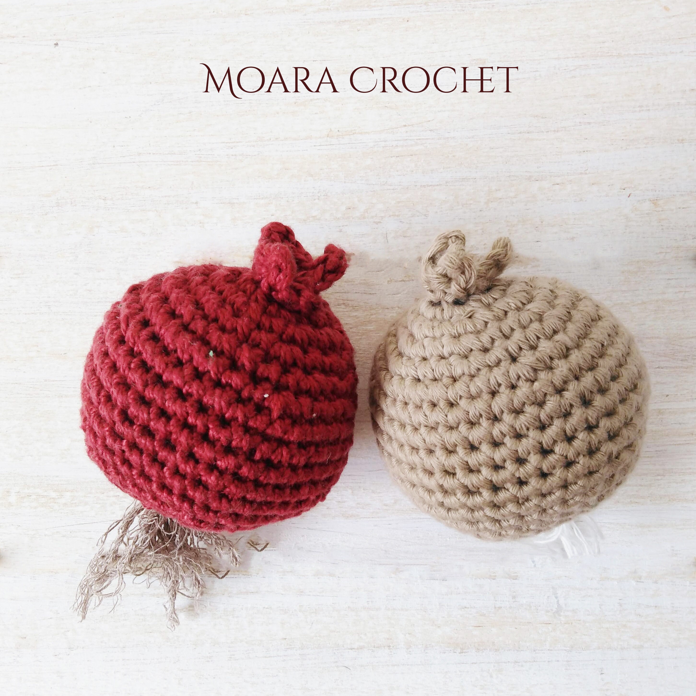 Crochet Onion Pattern Make Your Own Crochet Root Vegetable Etsy