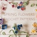 see more listings in the Crochet Flower Patterns section