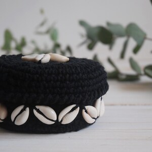 Bali Box | Crochet Pattern | Crochet Box | Cowrie Shell Box | Crochet ...