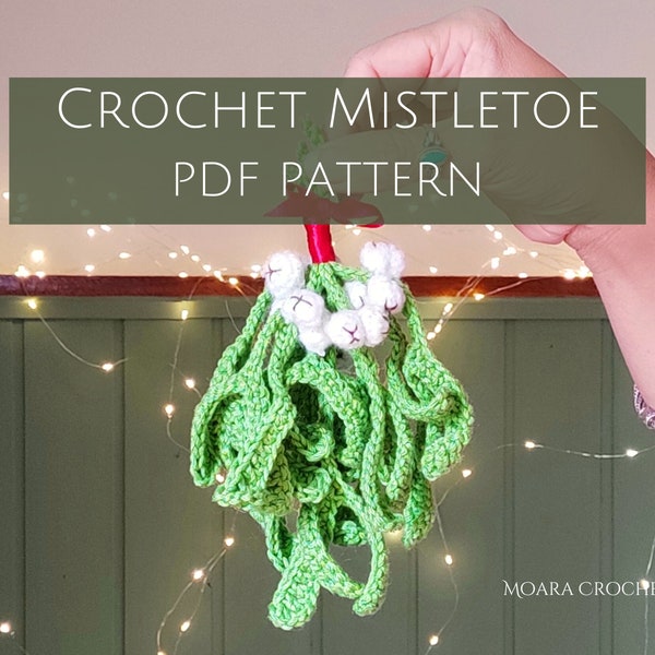 Modèle de gui au crochet, y compris les baies - Modèle PDF au crochet étape par étape