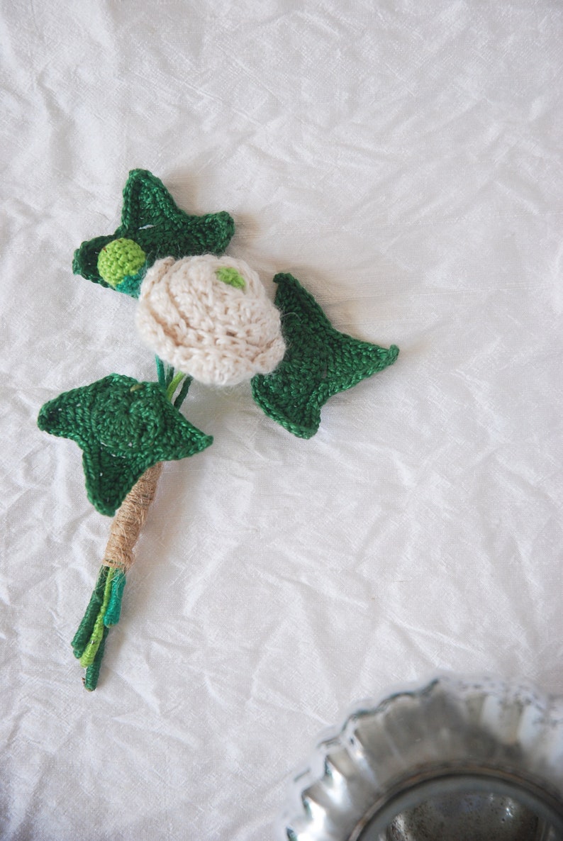 Crochet Ivy Leaf Pattern Easy Step by Step Crochet Pattern Etsy
