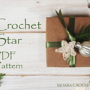 Crochet Star Pattern | Rustic Star | Crochet Pattern | Star | Crochet Christmas | Crochet | Easy Crochet Pattern | Christmas Decor | Pattern