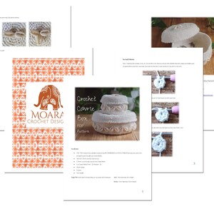 Crochet Pattern | Crochet Box | Crochet Basket | Cowrie Shell Box ...