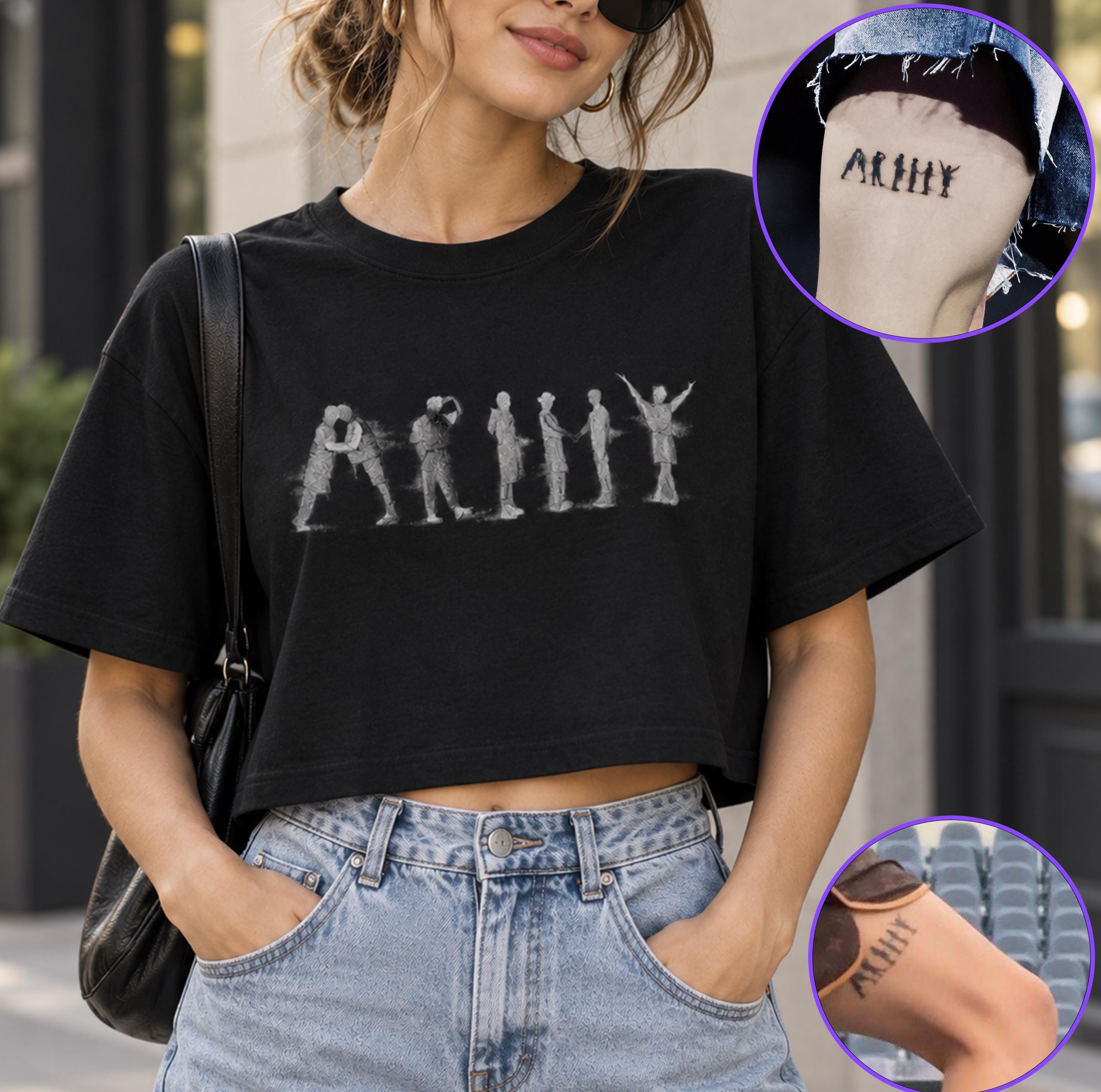 Jungkook Crop Top - Etsy