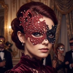 Devil Masquerade - Etsy