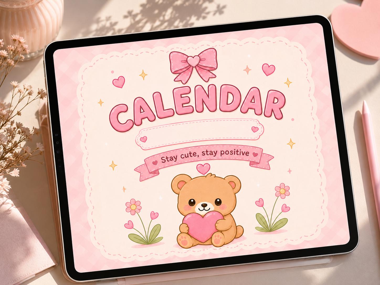 Kawaii calendar - Etsy 日本