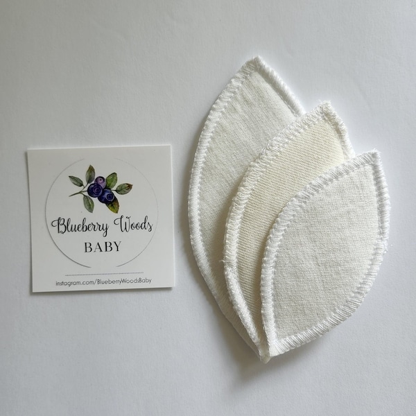 Organic Petal Pads, Interlabial Pads ILPs Bamboo Petal Pads, Organic Cloth Pads, Small Period Pads /RTS/ Small Cloth Pad Booster, 1/3/5/10