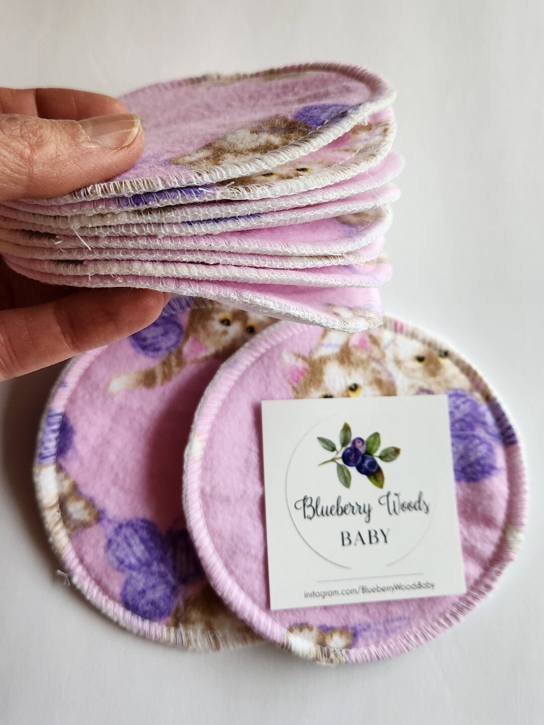 Bamboo Breast Pads Leakproof Breastfeeding Pads / Reusable Etsy