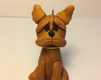 Yorkie/Terrier/puppy Ornament