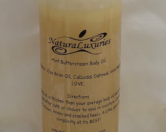 Creamy Body Oil (NEW) 4 oz. Vegan Friendly!!! New Formula