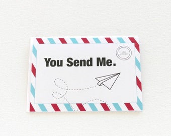 Miss You Card, Long Distance Relationship, Sending Love Dating Card - 161C