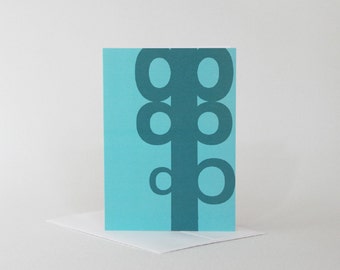 Abstract Letter P Typography Card Set, Modern Minimal Design