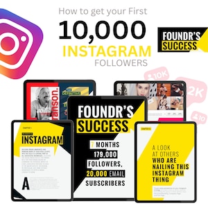 Instagram Growth Guide, DFY Digital Product, Instagram growth guide 2026, Small Business Marketing, Canva Template, Digital marketing course