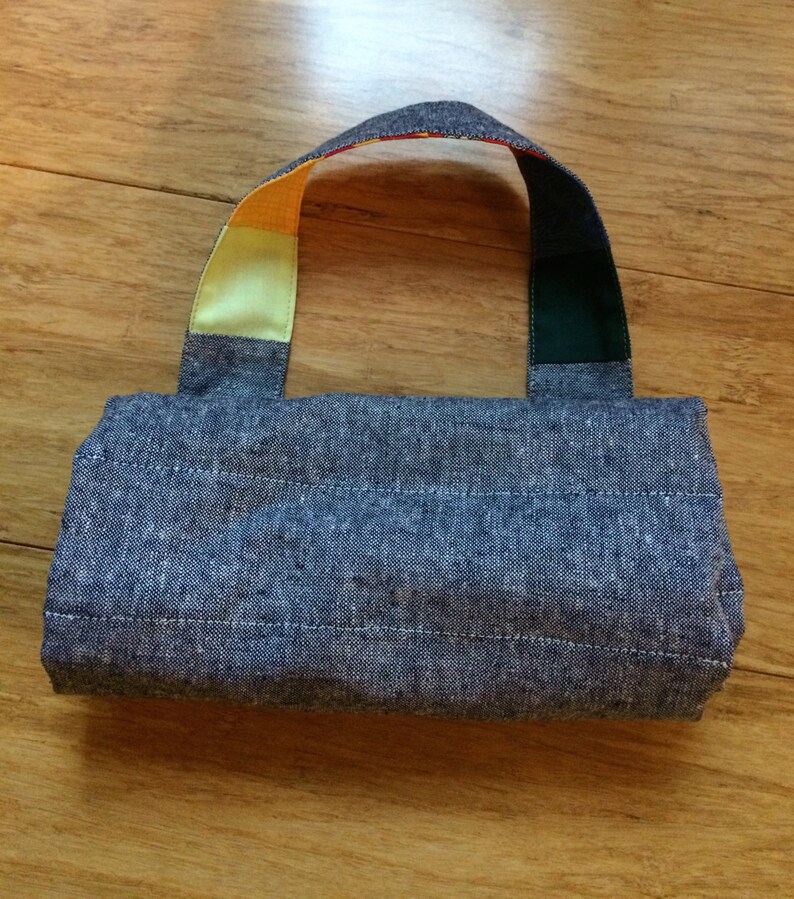 roll-up pouch-WITHOUT CRAYONS 12-Stockmar beeswax crayon roll for 12 blocks and sticks