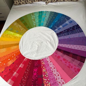Color Wheel Quilt in various sizes