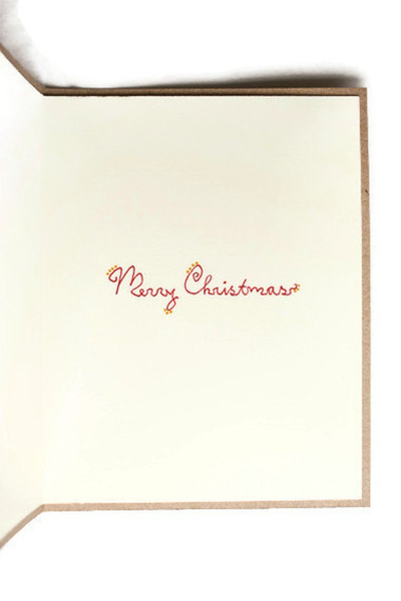 Modern Manger Christmas Card: Laser Cut Greeting Card - Etsy