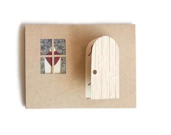 Valentine Card: "home is where your heart is"--custom options, see description for details
