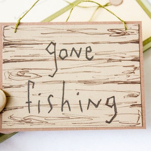 Tarjeta del Día del Padre: TARJETA DE LIQUIDACIÓN DE PESCA