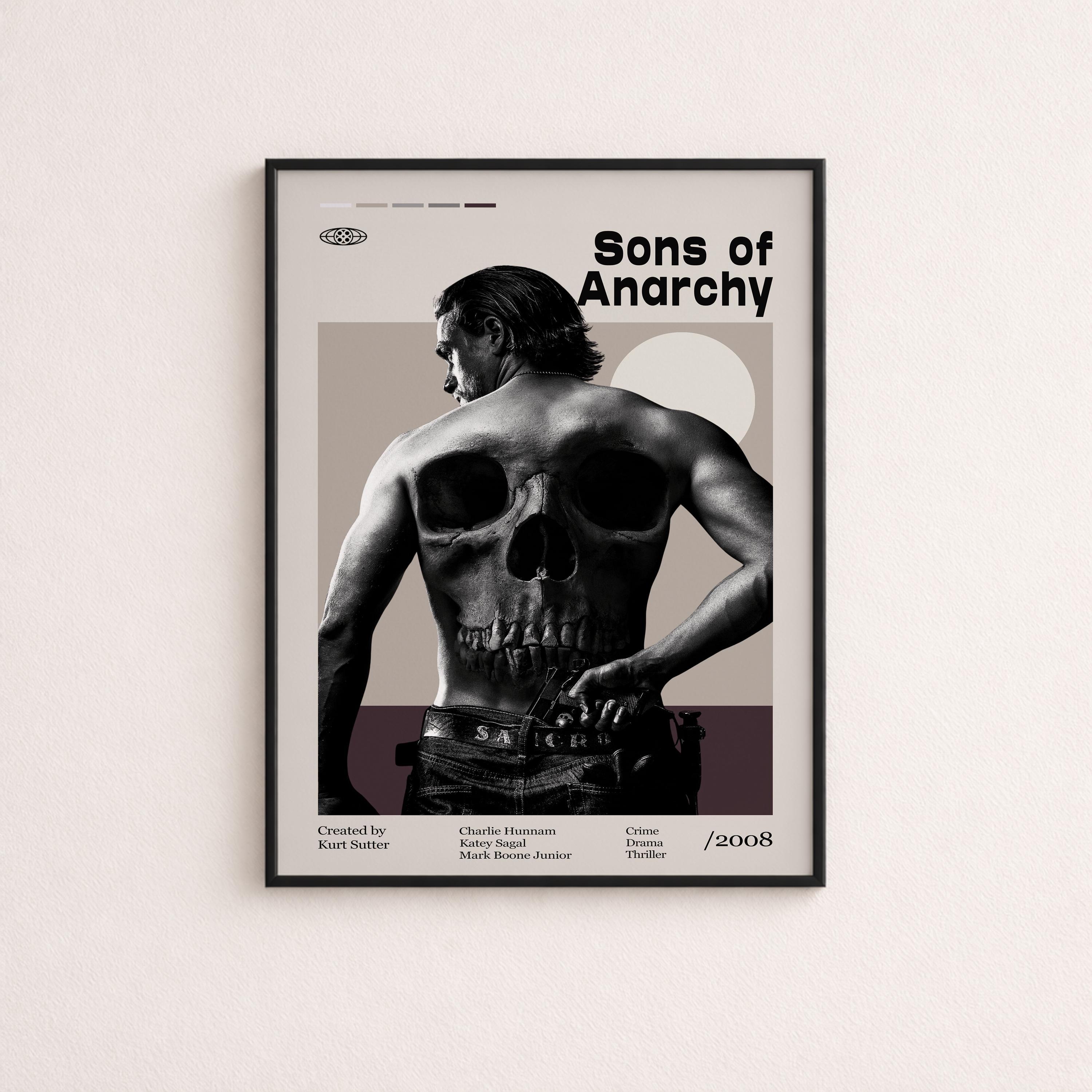 Sons of Anarchy Poster - Etsy