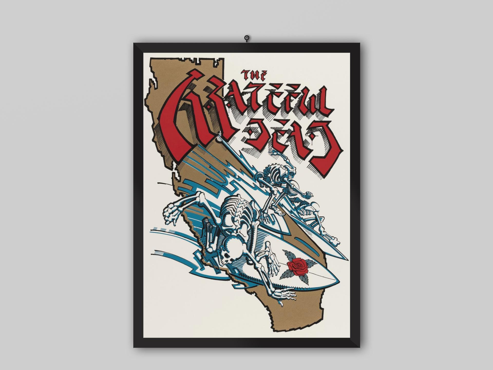 Grateful Dead Vintage Poster - Etsy