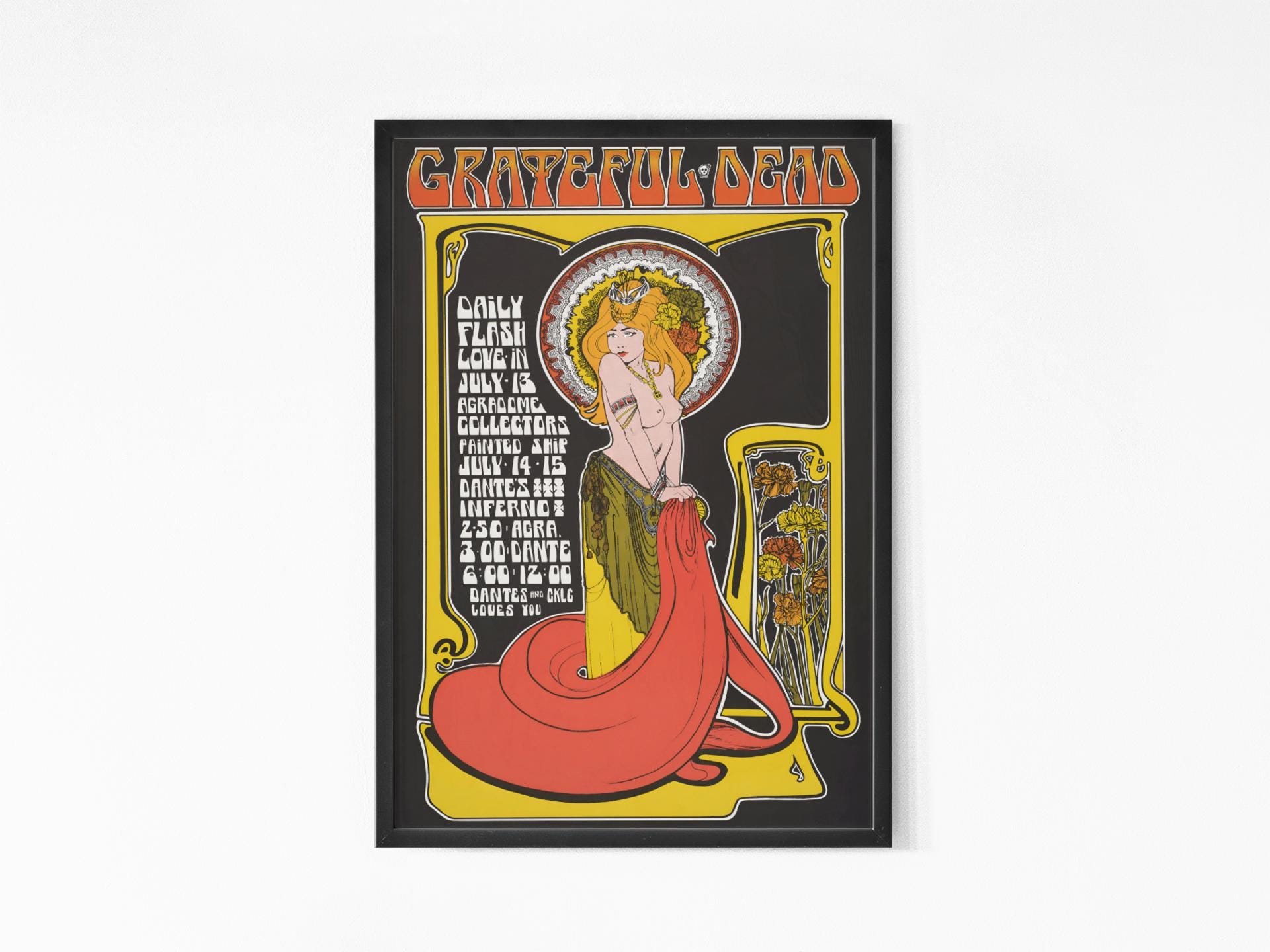 Grateful Dead Vintage Poster - Etsy