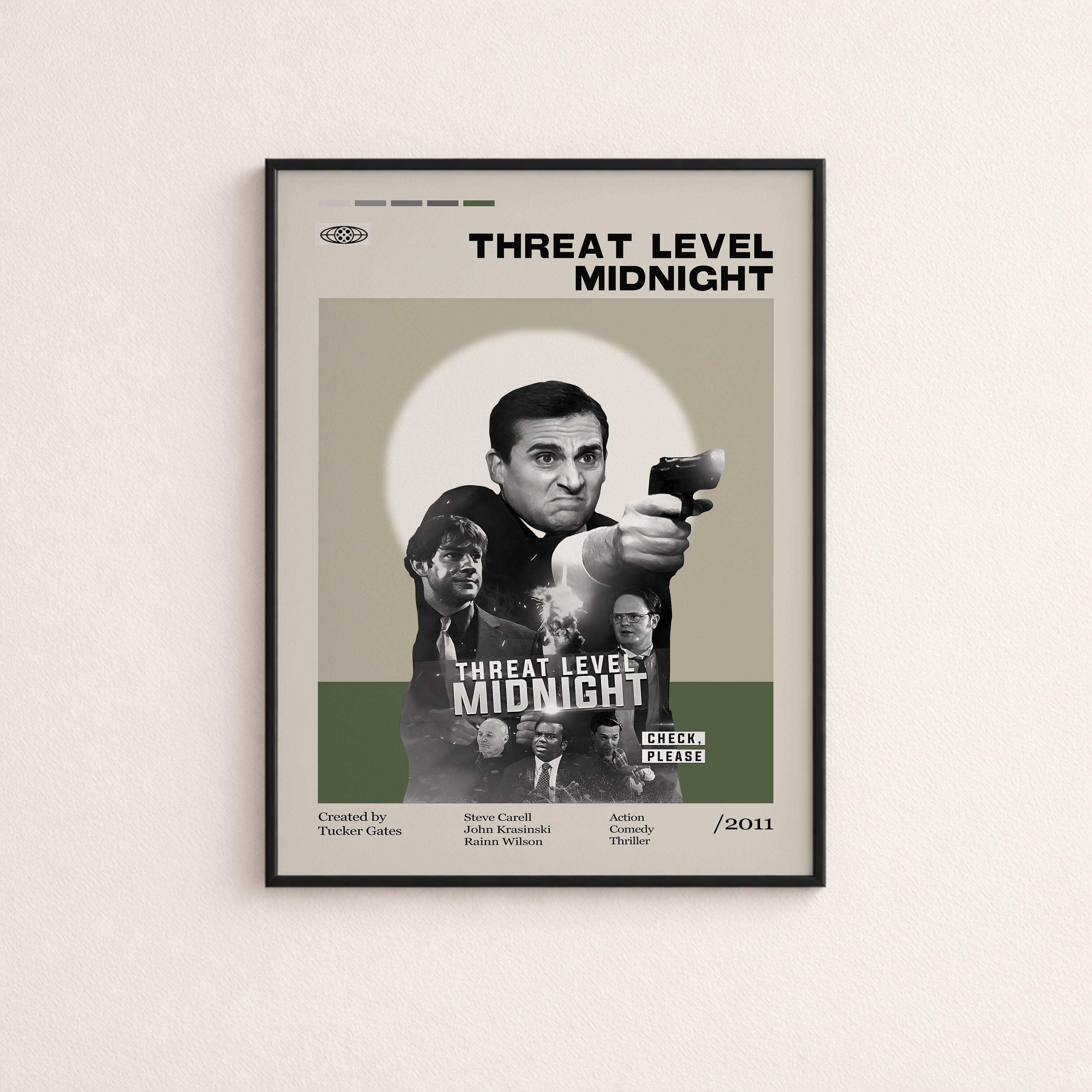 Threat Level Midnight Movie Poster - Etsy