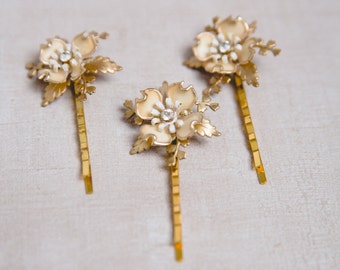 Flora Vintage Hair Pins