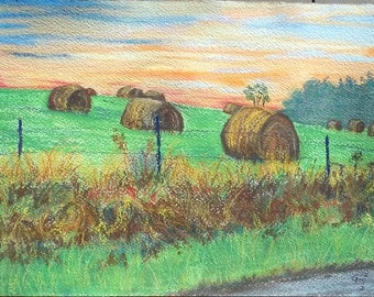 Hay Bales, Virginia