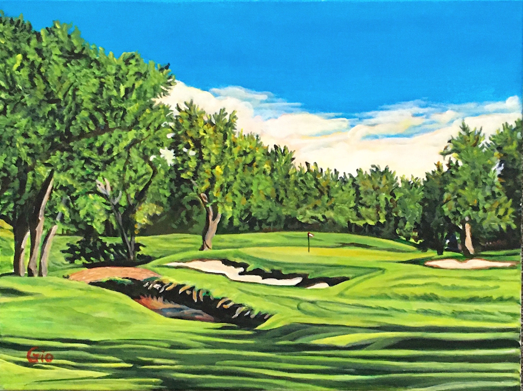 Cherry Hills Golf Course 16 Etsy