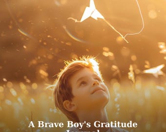 Brave Boy's Gratitude Journal | Christian Daily Bible Devotional (Digital Download)