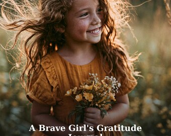 Brave Girl's Gratitude Journal | Christian Bible Devotional Printable (Digital Download)
