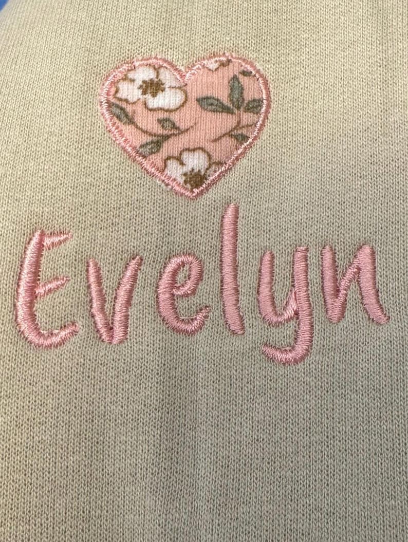 Custom, Personalized, Keepsake SWEATSHIRT Made from Baby Clothes, or Sentimental Fabrics image 6