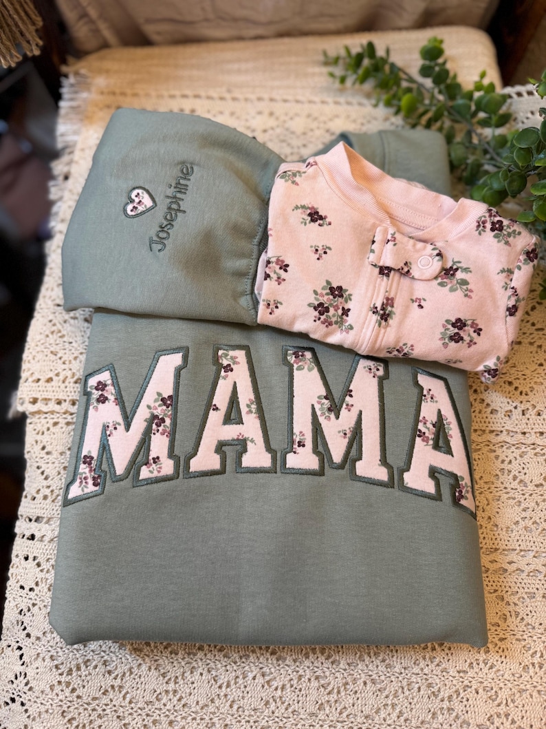 Custom, Personalized, Keepsake SWEATSHIRT Made from Baby Clothes, or Sentimental Fabrics image 11