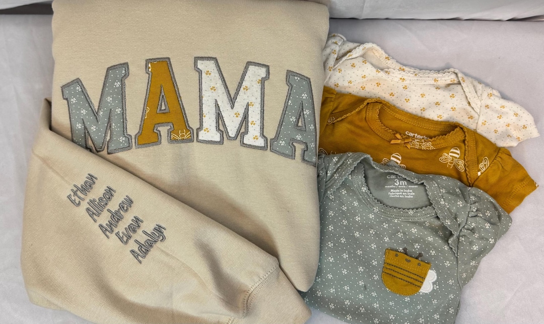 Custom, Personalized, Keepsake SWEATSHIRT Made from Baby Clothes, or Sentimental Fabrics
