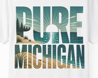Pure Michigan Tee    Unisex Garment-Dyed T-shirt