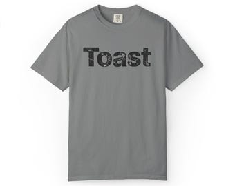 Toast T-Shirt | Vintage Block Letter Graphic