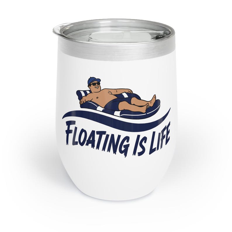 Vaso térmico Floating Is Life de 355 ml (12 oz) imagen 1