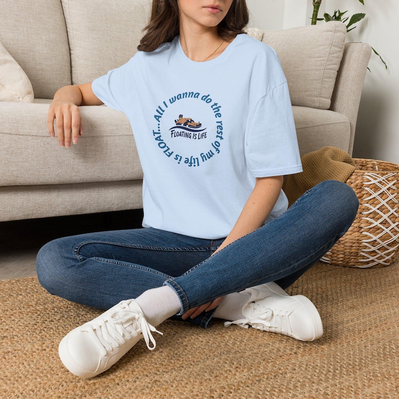 Floating Is Life Unisex Softstyle T-Shirt image 14