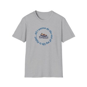 Floating Is Life Unisex Softstyle T-Shirt image 10